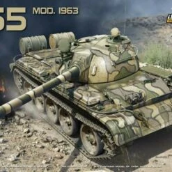 Best Pirce ✨ Soviet T-55 Mod. 1963 Tank with Full Interior 1/35 Miniart 👏