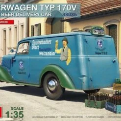 Budget ✔️ German Type 170V Beer Delivery Truck w/Bottles & Crates 1/35 Miniart ✔️