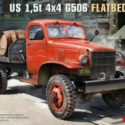 Outlet 👏 US G506 1.5-Ton 4x4 Flatbed Truck 1/35 MiniArt ✔️