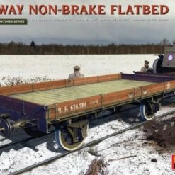 Best deal 🎉 WWI Russian 16.5-Ton Railway Non-Brake Flatbed 1/35 Miniart ✨