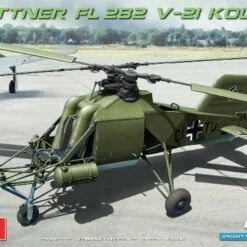 Hot Sale ✔️ Flettner Fl 282 V-21 Kolibri Single-Seat German Helicopter 1/35 Miniart 💯