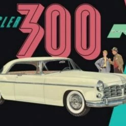 Best Sale 👏 1955 Chrysler 300 Car 1/25 Moebius 🧨