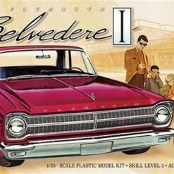 Top 10 💯 1965 Plymouth Belvedere Car 1/25 Moebius 🎉