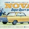 Flash Sale ⭐ 1964 Chevy Nova Super Sport Coupe 1/25 Model King 1964 Chevy Nova Super Sport Coupe 1/25 Model King 🧨
