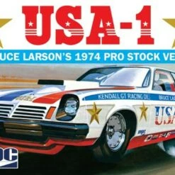 Promo 🎁 Bruce Larson 1974 USA 1 Pro Stock Vega Drag Car 1/25 MPC Models ⌛
