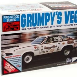 Brand new 𧨠1972 Chevy Vega Bill Grumpy Jenkin's Pro Stock Drag Car 1/25 MPC Models β