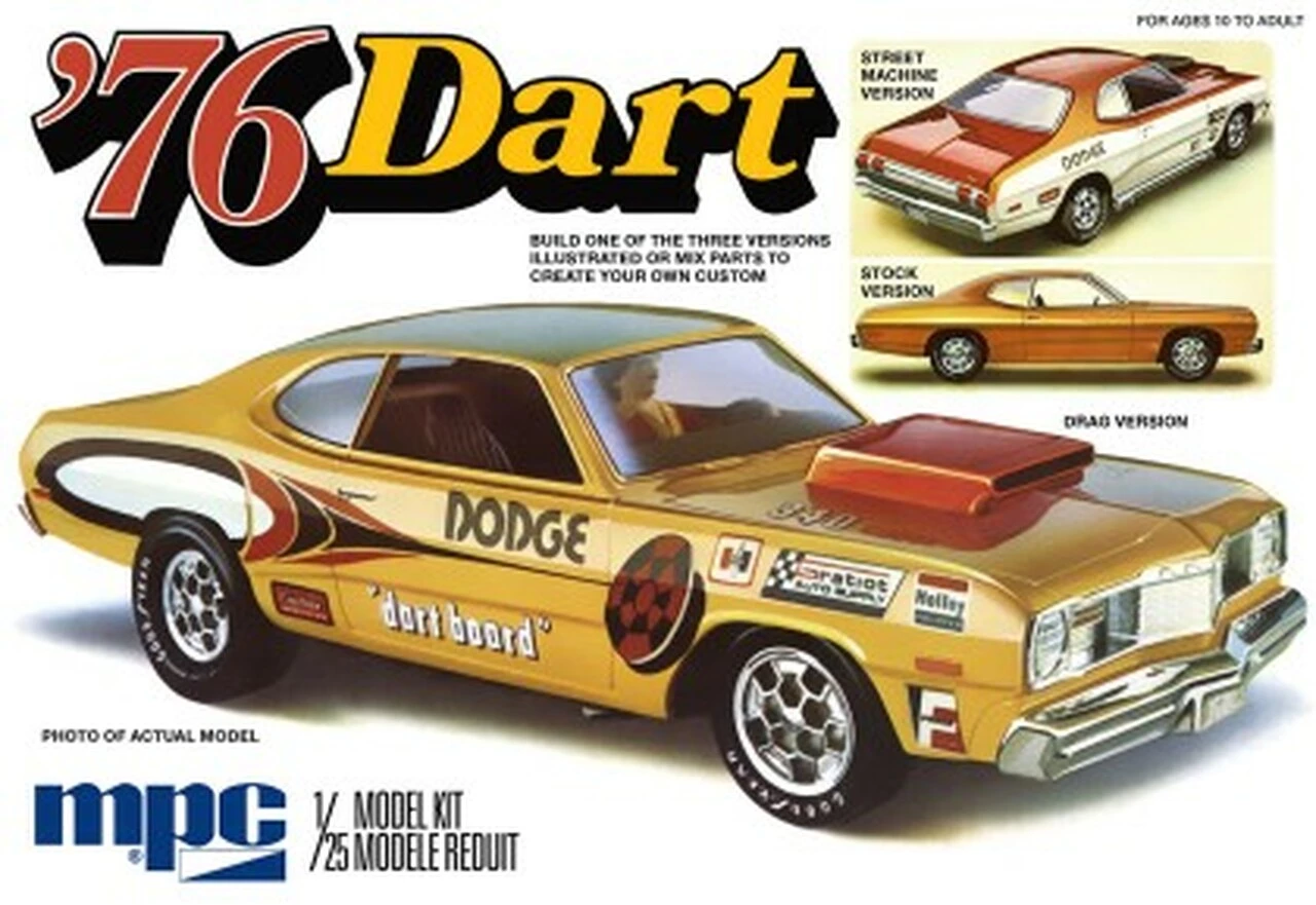 Hot Sale π 1976 Dodge Dart Car 1/25 MPC Models π₯ 1 Hot Sale π 1976 Dodge Dart Car 1/25 MPC Models π₯