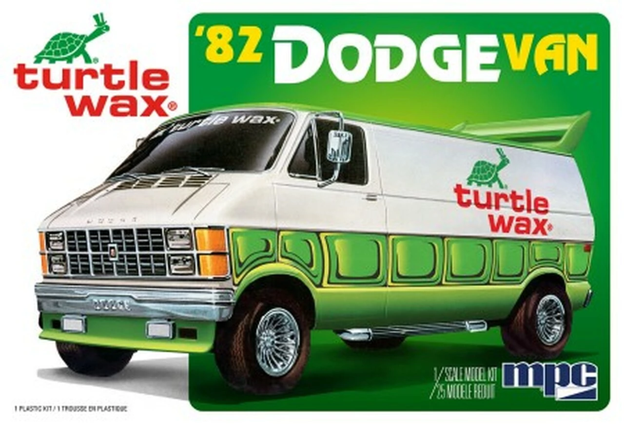 Budget β¨ Turtle Wax 1982 Dodge Custom Van 1/25 MPC Models 𧨠1 Budget β¨ Turtle Wax 1982 Dodge Custom Van 1/25 MPC Models π§¨