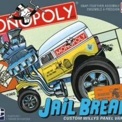 Buy 🧨 Monopoly Jail Breaker Custom Willys Panel Van (Snap) MPC Models 💯