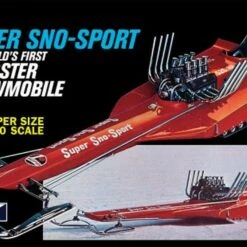 Best deal ❤️ Rupp Super Sno-Sport Dragster Snowmobile 1/20 MPC Models ✨