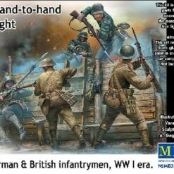 Cheap ✨ WWI Hand-to-Hand Combat German & British Infantrymen 1/35 Master Box WWI Hand-to-Hand Combat German & British Infantrymen 1/35 Master Box 🌟