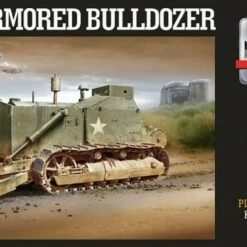 Budget 🔥 US Army Military Armored Bulldozer 1/35 Mirror Models 👏