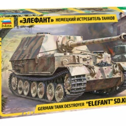 Coupon 😀 German SdKfz 184 Elefant Tank Destroyer 1/35 Zvezda 🧨