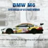 Brand new 🌟 BMW M6 2018 Macau GP GT3 Winner Race Car 1/24 Platz 😍