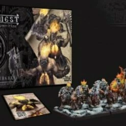 Discount ⌛ Conquest Dweghom: Flame Berserkers Plastic Figure Kit (12 w/stands) 38mm Para Bellum Wargames 🔔