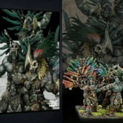 Flash Sale 😀 Conquest Wadrhun: Slingers Plastic Figure Kit (12 w/stands & bases) 38mm Para Bellum Wargames 😍