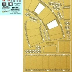 Outlet 👍 DeAgostini Millennium Falcon Corridors Photo-Etch & Decal Set 1/43 Paragrafix 🧨