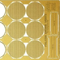 Best Pirce 🤩 DeAgostini Millennium Falcon Engine Vents Photo-Etch Set 1/43 Paragrafix 👍