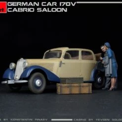 Deals 👍 German Type 170V Convertible Saloon 4-Door Car 1/35 Miniart ✨ -megahobby Sales Store photos 1 1 9 31015.1578064442