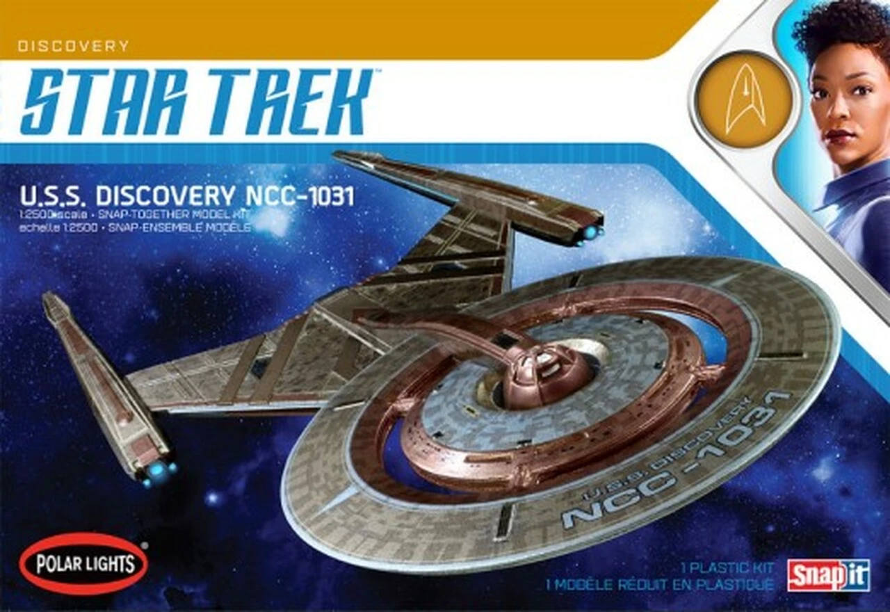 Coupon ✔️ Star Trek Discovery Series USS Discovery NCC1031 (Snap) 1/2500 Polar Lights ⌛ 1 Coupon ✔️ Star Trek Discovery Series USS Discovery NCC1031 (Snap) 1/2500 Polar Lights ⌛