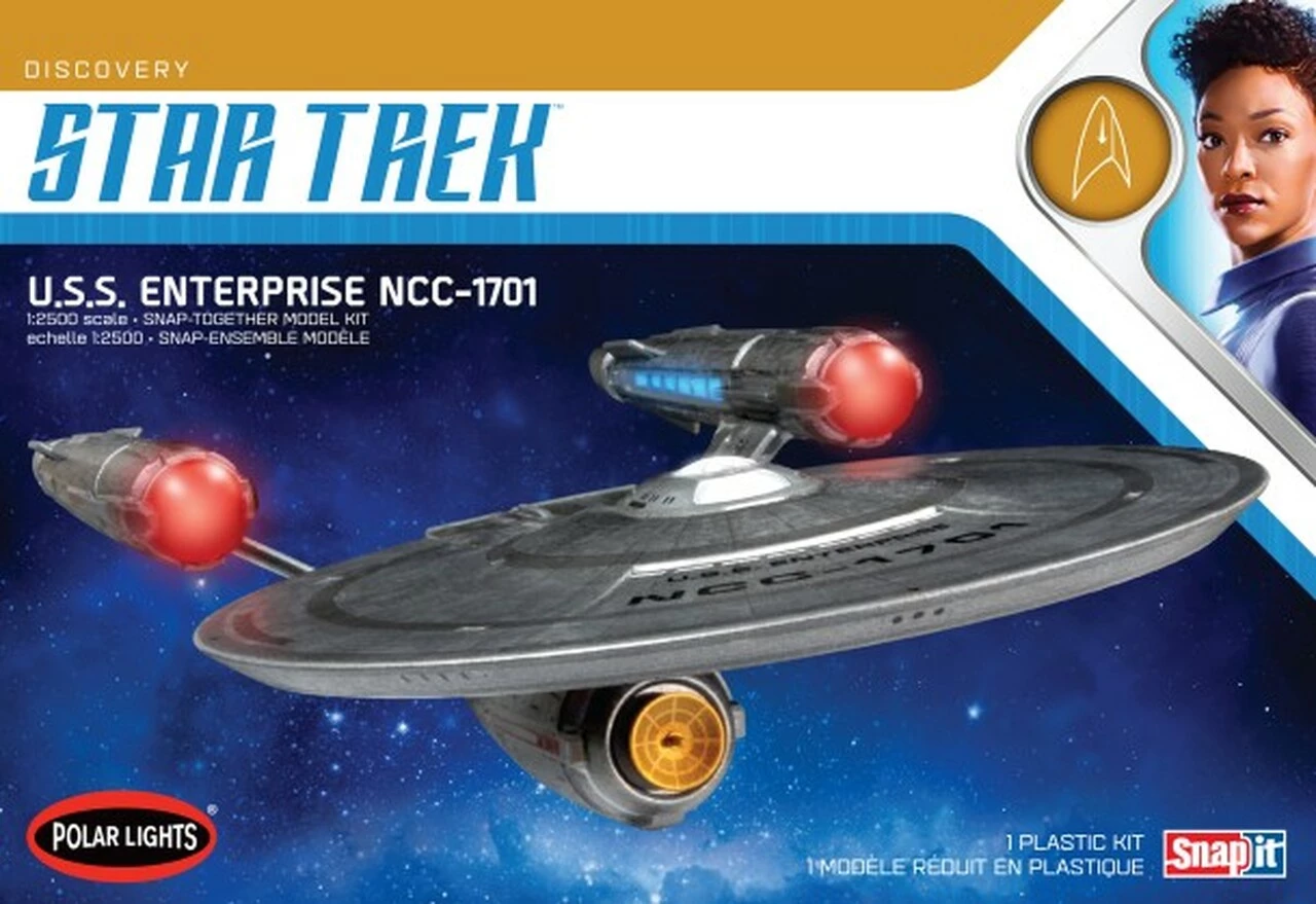 Promo π Star Trek Discovery Series USS Enterprise NCC-1701 1/2500 Polar Lights βοΈ 1 Promo π Star Trek Discovery Series USS Enterprise NCC-1701 1/2500 Polar Lights βοΈ