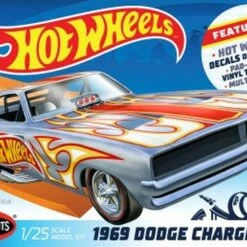 Deals 💯 Hot Wheels 1969 Dodge Charger Funny Car 1/25 Polar Lights ⌛