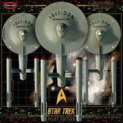 Top 10 🛒 Star Trek The Original Series USS Enterprise NCC-1701 w/Pilot Edition Parts 1/350 Polar Lights 🔥