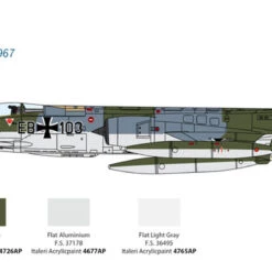 Promo 🛒 F-104G/S Starfighter Supersonic Interceptor Aircraft Upgraded Edition w/Orpheus Recon Pod 1/32 Italeri 🧨 -megahobby Sales Store profilo E webLR 29052.1531492079