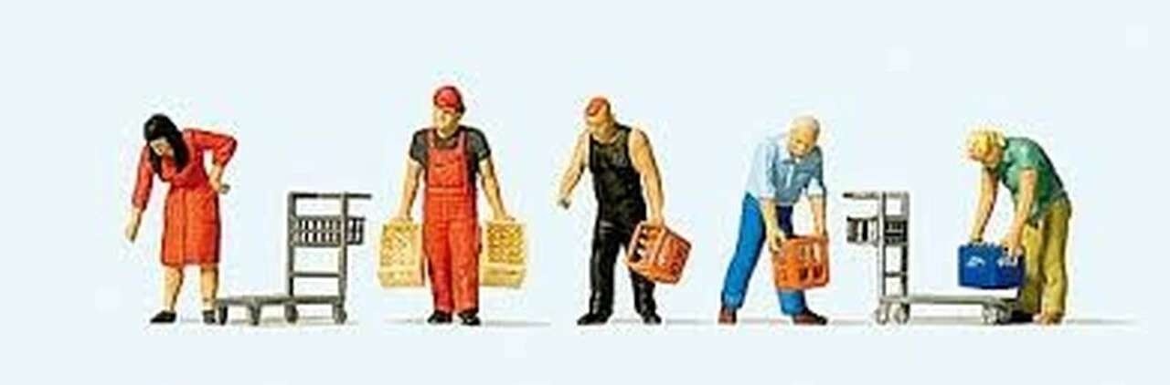 Top 10 π Cash-n-Carry Drink Store Shoppers (5) W/Crates & Flatbed Carts HO Preiser Cash-n-Carry Drink Store Shoppers (5) w/Crates & Flatbed Carts HO Preiser π 1 Top 10 π Cash-n-Carry Drink Store Shoppers (5) W/Crates & Flatbed Carts HO Preiser Cash-n-Carry Drink Store Shoppers (5) w/Crates & Flatbed Carts HO Preiser π