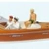 Hot Sale 👍 Riva Ariston Motorboat #1 w/3 Figures Sitting HO Scale Preiser Models ✔️