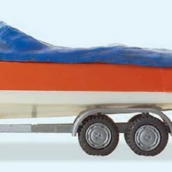 Buy 🧨 Motorboat on Trailer & Male Figure HO Scale Preiser Models ⭐