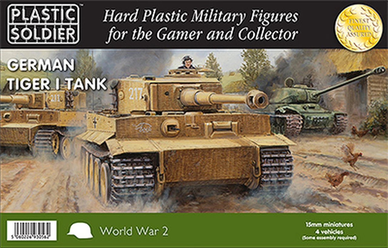 Buy βοΈ German Tiger I (4) & Crew 15mm Plastic Soldiers π― 1 Buy βοΈ German Tiger I (4) & Crew 15mm Plastic Soldiers π―