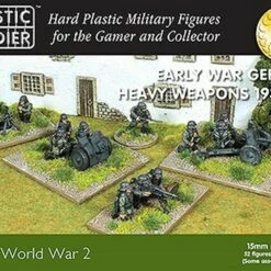 Deals ⭐ Early War German Infantry Heavy Weapons 1939-42 15mm Plastic Soldier 🌟