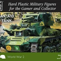 New ✔️ British A9/A10 Cruiser Tank (5) 15mm Plastic Soldier ⭐