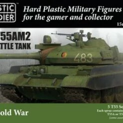 Best deal 😀 Cold War Soviet T-55A/AM2 Main Battle Tank (5) 15mm Plastic Soldier 🤩