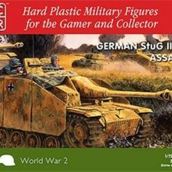 Outlet ⌛ WWII StuG III Ausf G w/Assault Gun (3) 1/72 Plastic Soldiers 😍