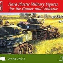 Top 10 🎉 WWII Allied Stuart M5A1 Tank (3) 1/72 Plastic Soldier 🎁