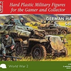 Best deal ❤️ WWII German SdKfz 251/C Halftrack (3) & Crew (21) 1/72 Plastic Soldier 🧨