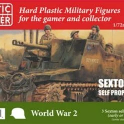 Best reviews of 😀 WWII Allied Sexton Mk II (Early/Late) Tank w/Self Propelled Gun (3) & Crew (12) 1/72 Plastic Soldier 🛒