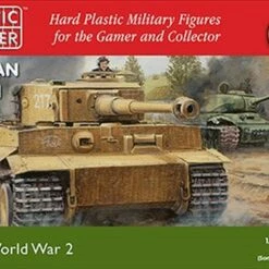 Discount 😍 WWII German Tiger I Tank (3) & Crew (9) 1/72 Plastic Soldier ❤️