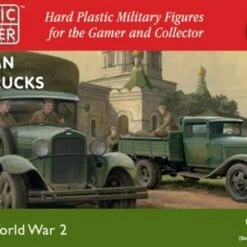 Best deal ✨ WWII Russian GAZ Trucks (6) 1/72 Plastic Soldier ✨
