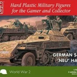 Flash Sale 💯 WWII German SdKfz 250 Halftrack (3) & Crew (27) 1/72 Plastic Soldier 😍