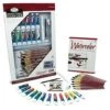 Discount 😀 Essentials Watercolor Deluxe Art Set in Clearview Case (31pc) Royal & Langnickel 😀