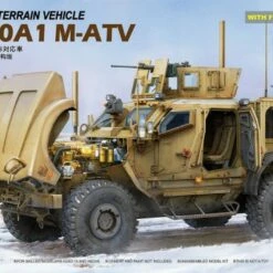 Best reviews of 🛒 US M1240A1 M-ATV MRAP All-Terrain Vehicle w/Full Interior 1/35 Rye Field Models 👏