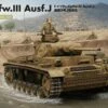 Discount 🎉 PzKpfw III Ausf J Tank w/Full Interior & Workable Track Links 1/35 Rye Field Models 🎁