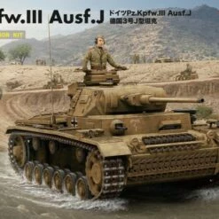 Discount 🎉 PzKpfw III Ausf J Tank w/Full Interior & Workable Track Links 1/35 Rye Field Models 🎁