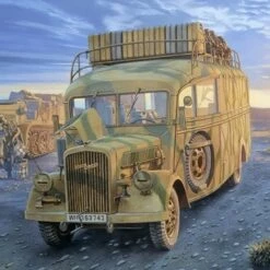 Best Pirce 😍 WWII Opel Blitz 3.6-47 Type W39 Stabswagen Omnibus 1/35 Roden 🤩