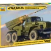 Discount 💯 Russian BM- 21 Grad Rocket Launcher Vehicle 1/35 Zvezda 🎁