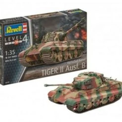 Best deal 😍 Tiger II Ausf B Tank w/Henschel Turret 1/35 Revell Germany 👏