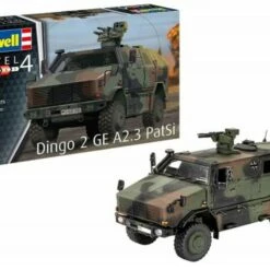 Outlet 🛒 Dingo 2 GE A2.3 PatSi Armored Vehicle 1/35 Revell Germany ✔️
